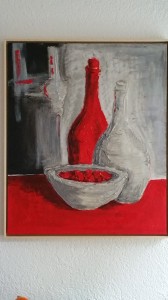 Stilleben in Rot